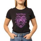 Camiseta Baby Look Feminina Banda Spiritbox Roxa