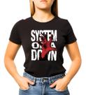 Camiseta Baby Look Feminina Banda System Of A Down Mode 12