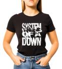 Camiseta Baby Look Feminina Banda System Of A Down Mode 13