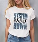 Camiseta Baby Look Feminina Banda System Of A Down Mode 14