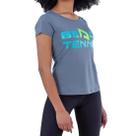 Camiseta Baby Look Feminina Beach Tennis Shark