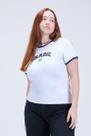 Camiseta Baby Look Feminina Brasil Copa 100% Algodão Branca