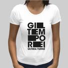 Camiseta Baby Look Feminina Gilberto Gil Ultima Turne