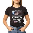Camiseta Baby Look Feminina Jujutsu Kaisen Gojo Satoru