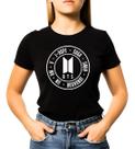 Camiseta Baby Look Feminina K-pop Bts 100% Algodao Modelo 05