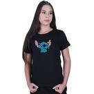 Camiseta Baby Look Feminina Lilo Stitch Fofo Camiseta Baby Look Feminina Lilo Stitch Fofo
