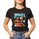 Camiseta Baby Look Feminina Moana 100% Algodao