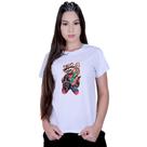 Camiseta Baby Look Feminina Oreo e Groot Guardiões