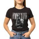 Camiseta Baby Look Feminina Travis Scotte Edição Nova