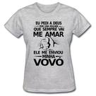 Camiseta baby look feminina vovó melhor amiga avó dia das mães