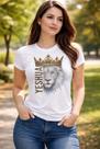 Camiseta baby look feminina yeshua gospel leão Judá jesus Cristo rei