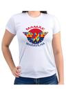 Camiseta Baby look mamãe maravilha dia das mães autista autismo