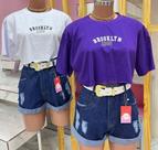Camiseta baby look