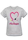Camiseta Baby look nail designer manicure pedicure