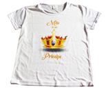 Camiseta Baby Look para Mãe de um Príncipe