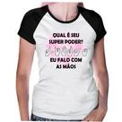 Camiseta Baby look professora libras sinais surdo mudo Camiseta Baby look professora libras sinais surdo mudo