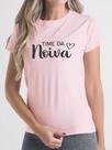 camiseta baby look Time da noiva camisa feminina camisamento