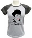 Camiseta Babylook Amelie Poulain Camiseta Babylook Amelie Poulain