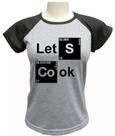 Camiseta Babylook Breaking Bad Lets Cook