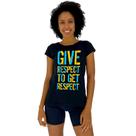Camiseta Babylook Feminina MXD Conceito Respeite Para Ter Respeito Camiseta Babylook Feminina MXD Conceito Respeite Para Ter Respeito