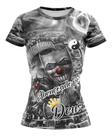 Camiseta Babylook Feminina Quebrada Favela Chave Abençoado Por Deus Mandrake