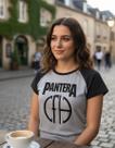 Camiseta Babylook Pantera Cowboys From Hell Camiseta Babylook Pantera Cowboys From Hell