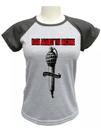 Camiseta Babylook Rage Against The Machine Camiseta Babylook Rage Against The Machine