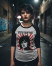 Camiseta Babylook Siouxsie And Banshees Tokyo