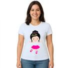 Camiseta Bailarina Balé Dança Estampa Personalizada