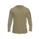 Camiseta bait fishing hoodie geo marrom/preto