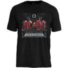 Camiseta Banda ACDC Stamp Unissex Estampa Oficial Rock Clássico 100 Algodão