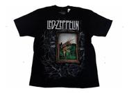 Camiseta Banda De Rock Led Zeppelin Blusa Adulto Unissex E815 BM