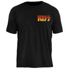 Camiseta Banda Kiss Unissex Rock Estampada Algodão Stamp
