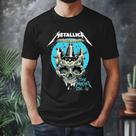 Camiseta Banda Metallica Edição Blue Caveira Limitada