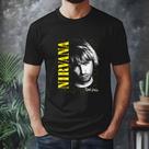 Camiseta Banda Nirvana Retrato Kurt Cobain 100% Algodão
