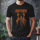 Camiseta Banda Spiritbox 100% Algodao Borboleta Laranja