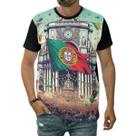 Camiseta Bandeira De Portugal País Português Festa Balões
