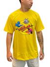 Camiseta banks comichão e coçadinha - amarelo