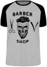 Camiseta Barbeiro Shop Barbearia Blusa Plus Size extra grande adulto ou infantil