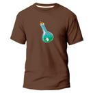 Camiseta Basica Algodão Premium Estampa Digital Garrafa Camiseta Basica Algodão Premium Estampa Digital Garrafa