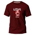 Camiseta Básica Algodão Premium Estampa Digital Love Error Camiseta Básica Algodão Premium Estampa Digital Love Error