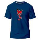 Camiseta Básica Algodão Premium Estampa Digital Samurai Reed