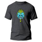 Camiseta Basica Algodão Premium Estampada Ogro Azul
