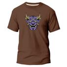 Camiseta Basica Algodão Premium Estampada Ogro Roxo Camiseta Basica Algodão Premium Estampada Ogro Roxo