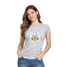 Camiseta Básica Baby Look 100% Algodão Católica Estampa em DTF "Espirito" EI-2639 Camiseta Básica Baby Look 100% Algodão Católica Estampa em DTF "Espirito" EI-2639