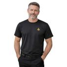 Camiseta basica bordado logo esquadro compasso maçonaria - Camiseta basica bordado logo esquadro compasso maçonaria -