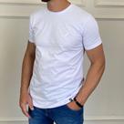 Camiseta Básica Branca 100% Algodão.