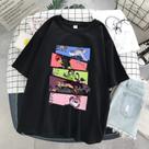 Camiseta Basica Camisa Algodao Personagens SK8 the Infinity Anime Skate Unissex Malha Premium