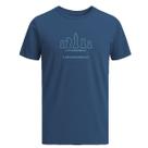 Camiseta Básica Casual Estampada Gola Redonda Masculina 1 Un