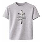 Camiseta Básica Católica 100% Algodão Estampa em DTF EI-2738